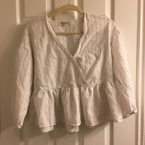 Madewell baby doll top